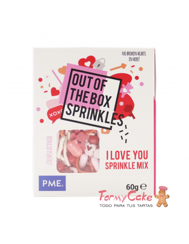 Sprinkle I Love You- Te Amo- 60g PME