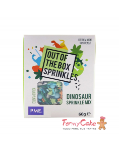 Sprinkle Dinosaurio 60g PME