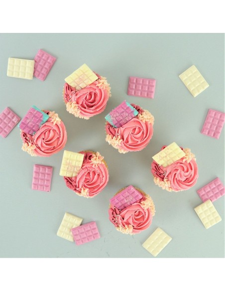 Molde Mini Tableta Chocolate 12 cav. PME