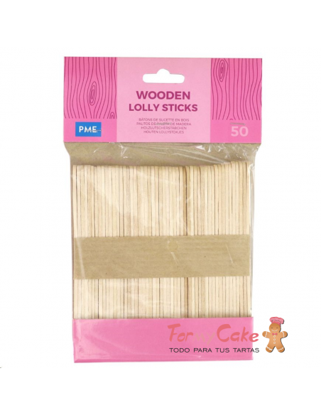 Palitos Madera para Helado PME