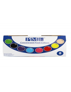 Kit Colorantes Pasta 8ud PME 2