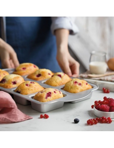 Molde Metal Mini Cake 8 Cavidades Decora