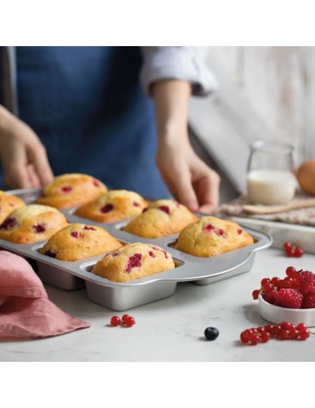 Molde Metal Mini Cake 8 Cavidades Decora