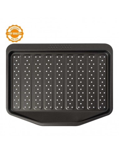 Placa Antihaderente Crisp&Fry 41x31,5x2,5cm Decora