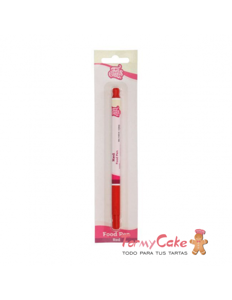 Rotulador Comestibles Rojo, Funcakes.
