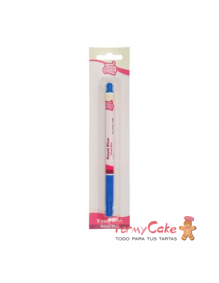 Rotulador Comestibles Azul Real, Funcakes.