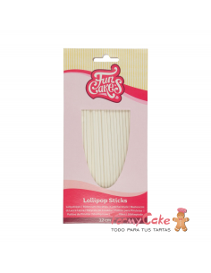 Palitos Piruletas 12cm 50ud Funcakes