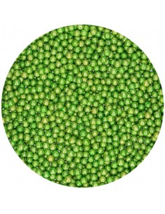 Perlas Verdes Metalizadas 80gr Funcakes 2