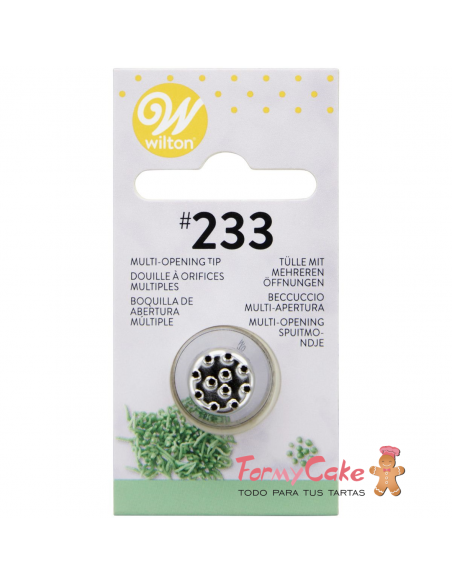 Boquilla 233 Multi Abierta Wilton