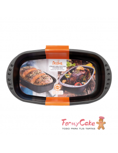 Molde Antihaderente 37x20x7 Línea Bake & Cook Decora