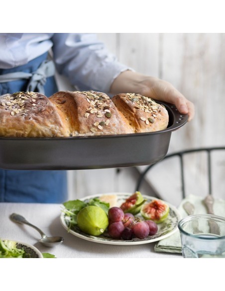 Molde Antihaderente 37x20x7 Línea Bake & Cook Decora