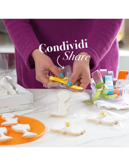 Bolsa Transparente Para Galletas y Cakepops 50uds Decora