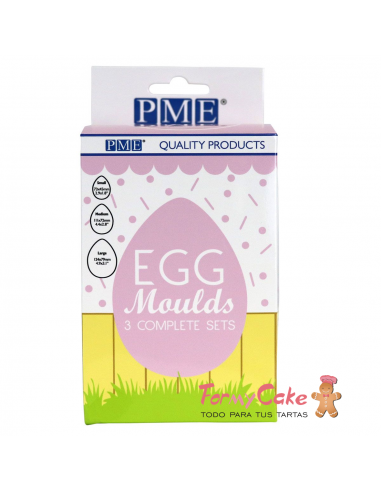 Molde Huevos plastico Set/3 PME