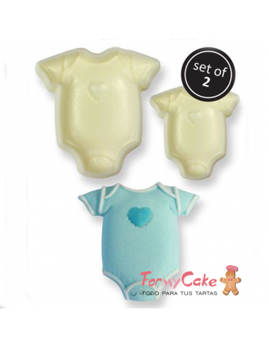 Molde Fondant Body Set/2 JEM