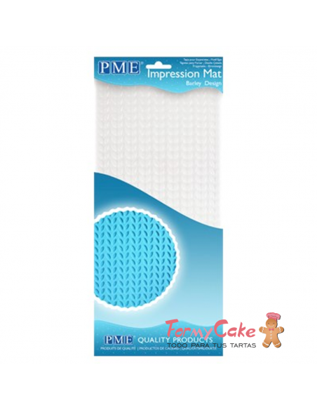 Texturizador Fondant Diseño Cebada PME