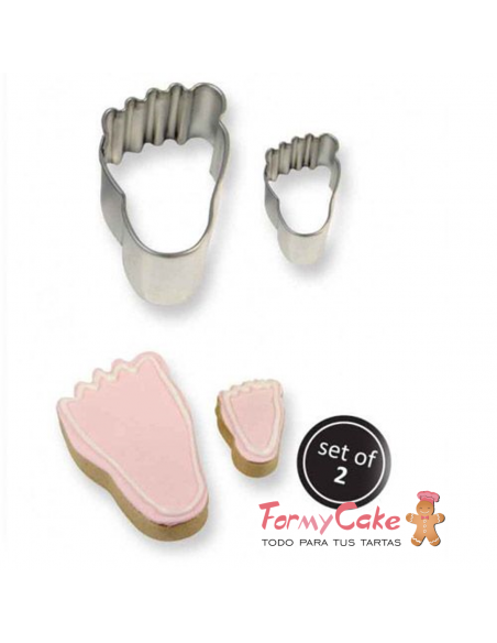 Cortador Galletas Pie 2ud PME