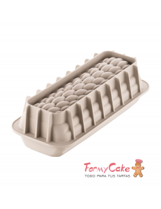 Molde Silicona Bûche Quenelle Silikomart