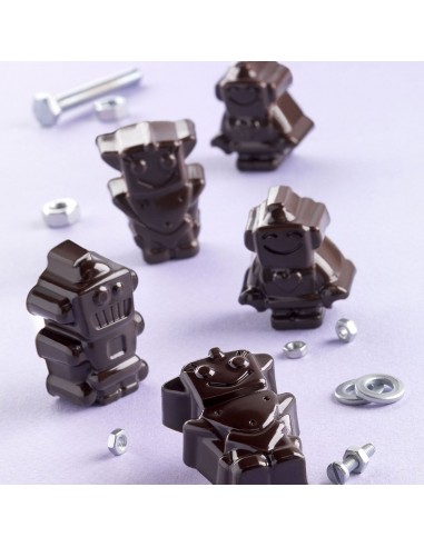 Molde Silicona Bombones Robochoc Silikomart