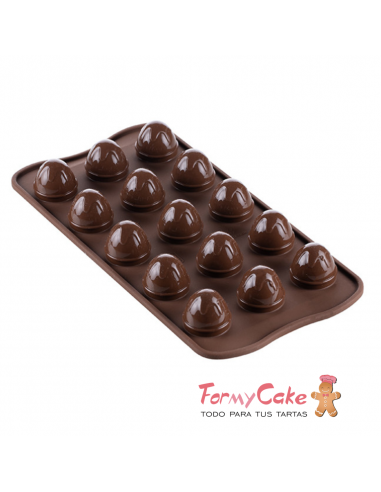 Molde Silicona Bombones Choco Drop Silikomart