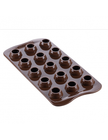 Molde Silicona Bombones Choco Drop Silikomart