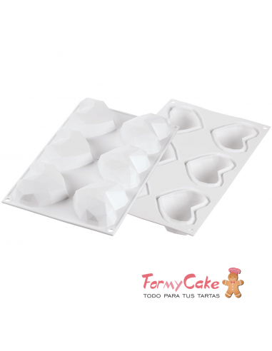 Molde Silicona Amore Origami 110 Silikomart