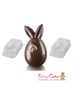 Molde para Chocolate Lucky Bunny Silikomart