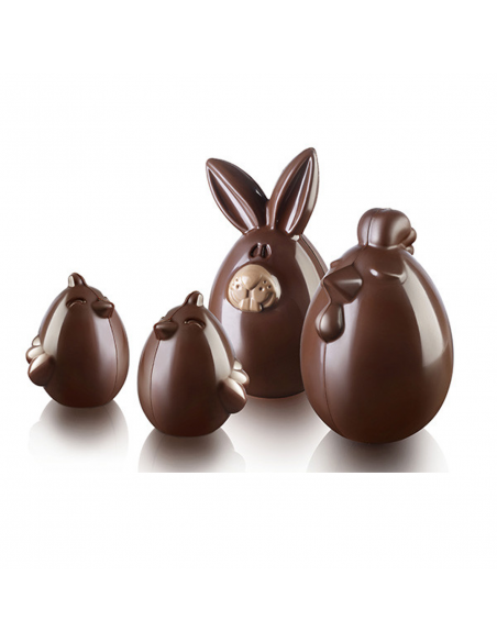 Molde para Chocolate Lucky Bunny Silikomart