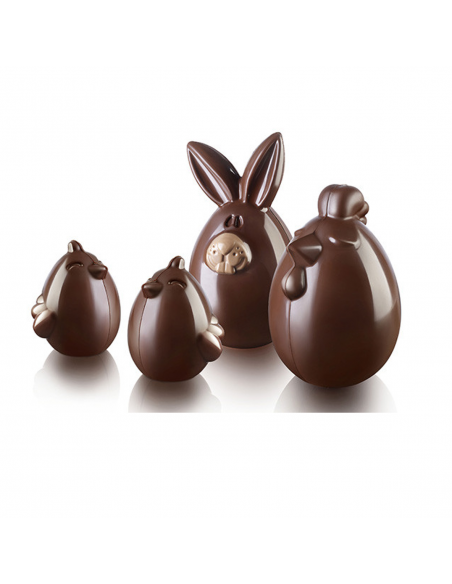 Molde para Chocolate Lady Cocca Silikomart