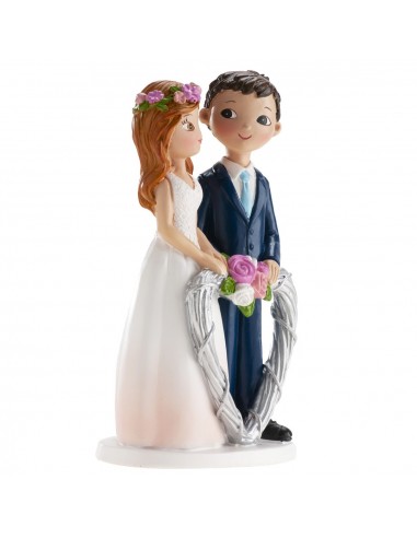 Figura Boda Corazón 16cm Dekora