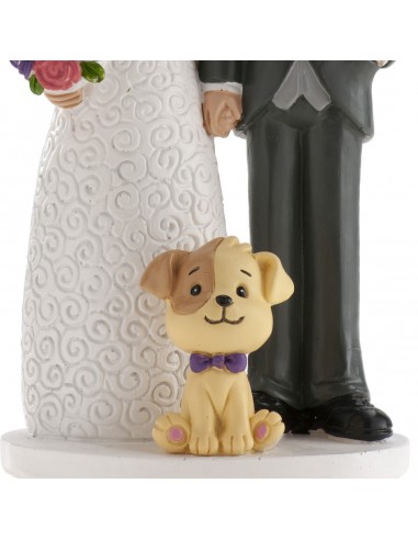 Figura Boda con Perro 16cm Dekora