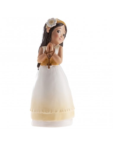 Figura para Tarta Comunión Niña Belen Dekora