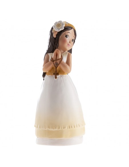 Figura para Tarta Comunión Niña Belen Dekora