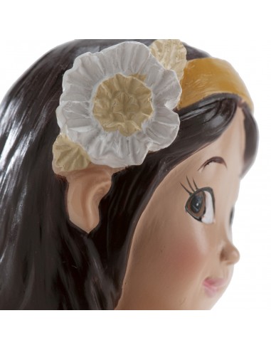 Figura para Tarta Comunión Niña Belen Dekora