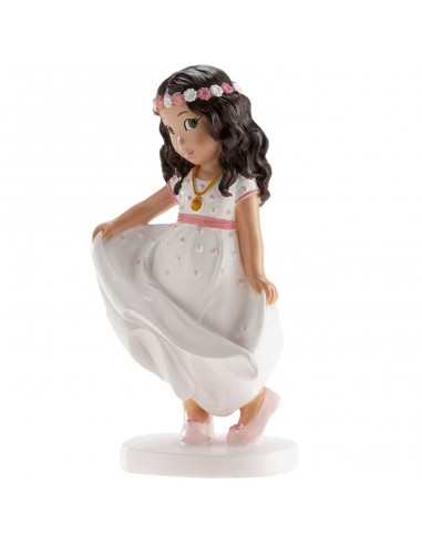 Figura para Tarta Comunión Niña Berta Dekora