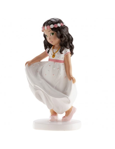 Figura para Tarta Comunión Niña Berta Dekora