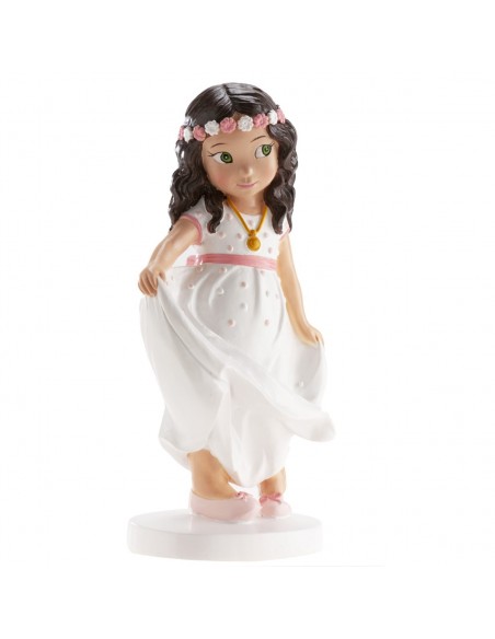 Figura para Tarta Comunión Niña Berta Dekora
