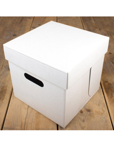 Caja Blanca para Tartas 25,5x25,5x25cm Funcakes