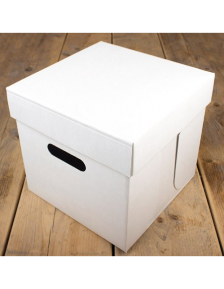Caja Blanca para Tartas 25,5x25,5x25cm Funcakes