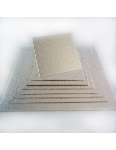 Base Cuadrada para Tartas 22,5cm 3mm espesor Funcakes