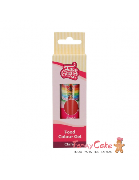 Colorante Gel Claret 30g Funcakes