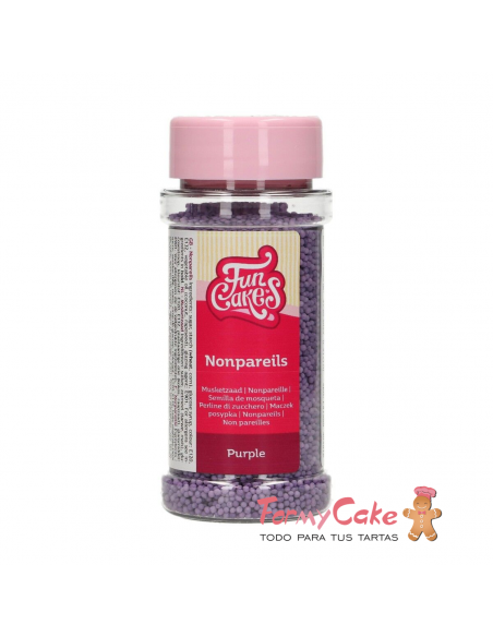 Nonpareils Morado 80gr Funcakes