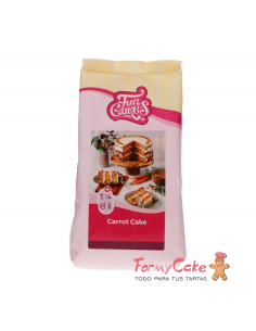 Preparado Bizcocho de Zanahoria 500gr Funcakes