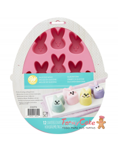 Molde Silicona Forma Conejito Wilton