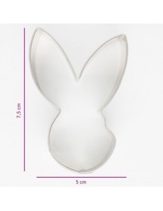 Cortador Cabeza Conejito 7,5cm Cookie Cutters 2