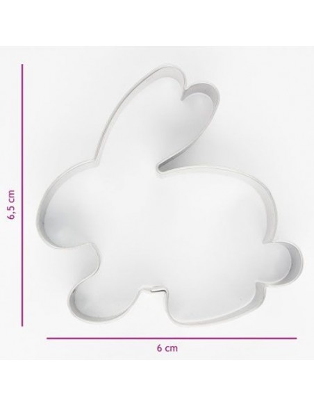Cortador Conejito 6cm Cookie Cutters