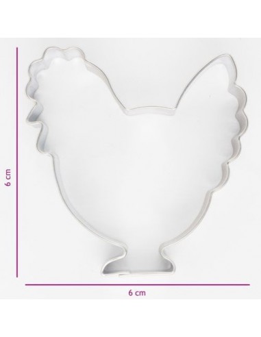 Cortador Pollito 6cm Cookie Cutters