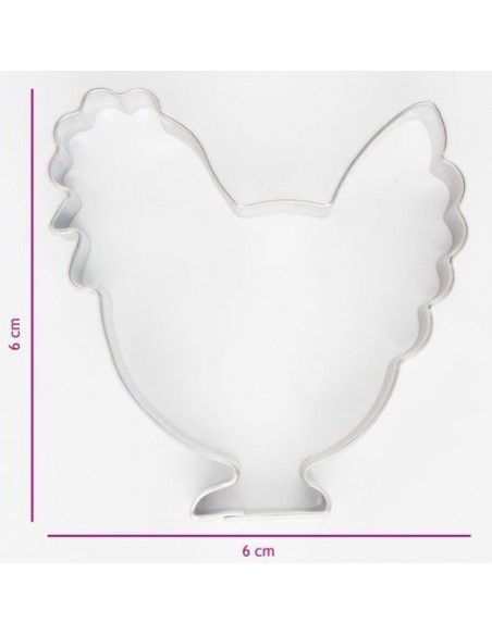 Cortador Pollito 6cm Cookie Cutters