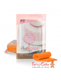 Fondant Naranja 1kg  Pastkolor