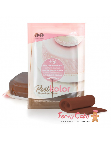 Fondant Pastkolor Marrón 1kg