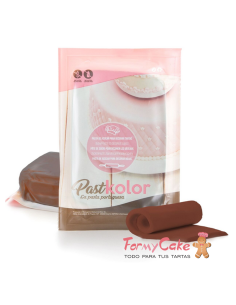 Fondant Pastkolor Marrón 250gr